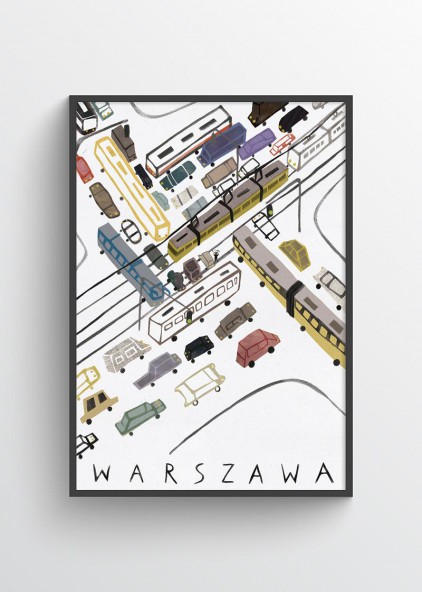 Warszawski korek Warszawski korek
