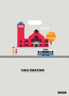 Plakat Hala targowa