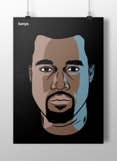 Grafika Kanye