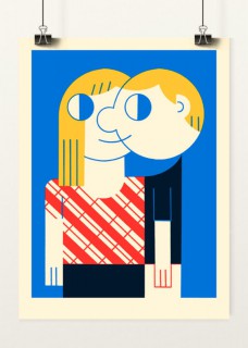 Friend (niebieski)