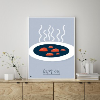 Plakat Grzybowa 2