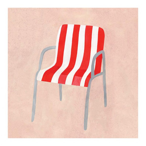 Plakat Letnie krzesło