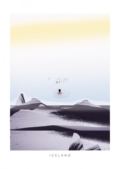 Plakat Iceland Plakat Iceland