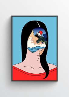 Plakat Japonka 2