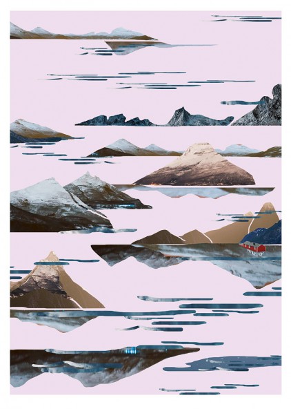 Plakat Fjord Plakat Fjord