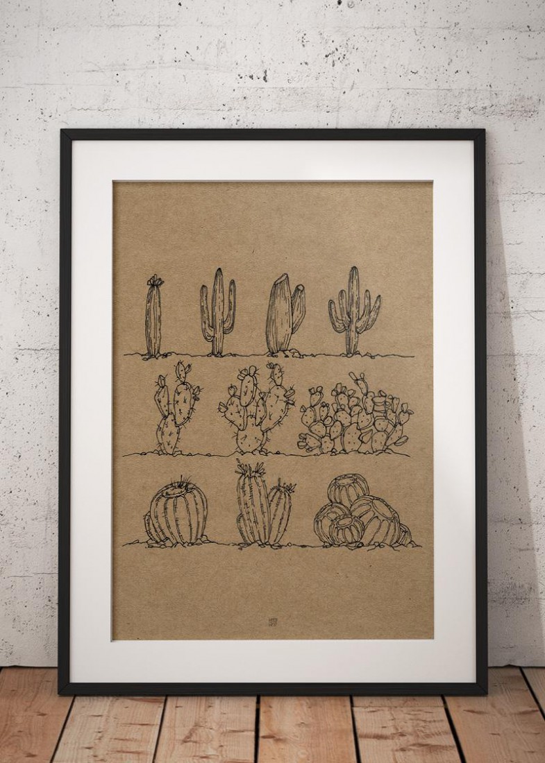 Plakat Cacti