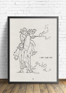 Plakat I don't scare easy 2