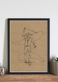 Plakat Cowboy with lasso 2