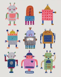 Plakat Roboty