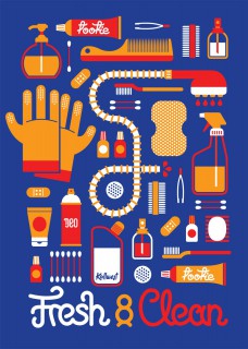 Plakat Fresh and clean