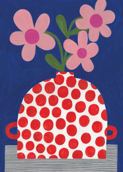 Dotted Vase Poster Dotted Vase Poster