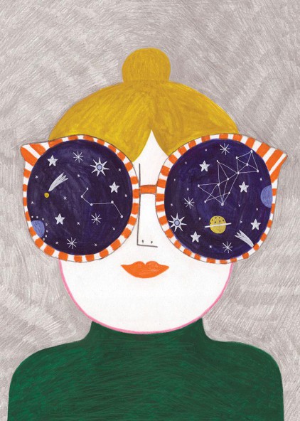 Plakat Cosmic glasses Plakat Cosmic glasses