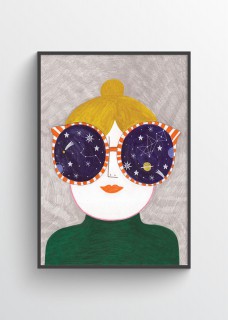 Plakat Cosmic glasses 2