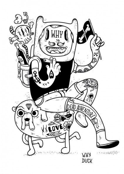 Plakat Adventure Time Plakat Adventure Time