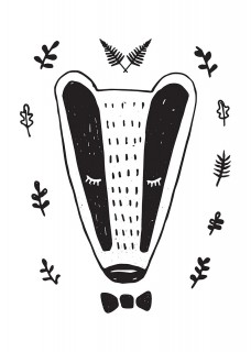Plakat Borsuk II