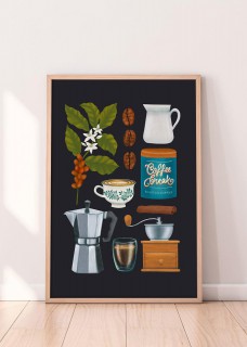 Plakat Kawa II 2