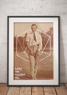 Plakat Lubię nie musieć nic 2