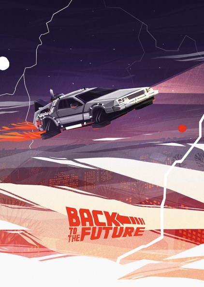 Plakat Back to the future Plakat Back to the future