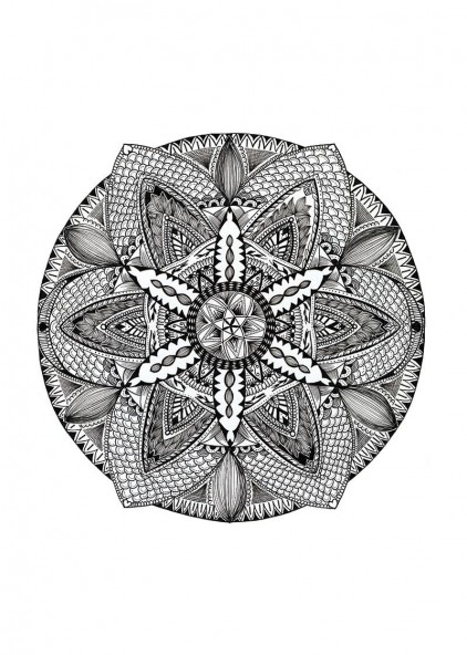 Plakat Mandala II Plakat Mandala II