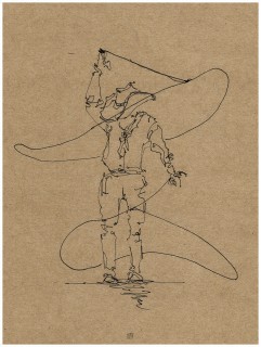 Plakat Cowboy with lasso