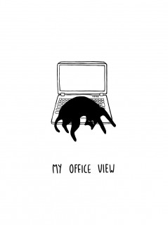 Plakat Home Office
