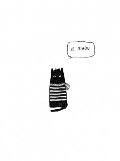 Plakat Le Miaou