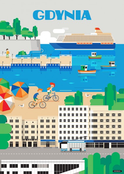 Plakat Gdynia Plakat Gdynia