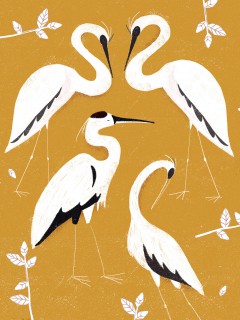 Plakat Czaple II