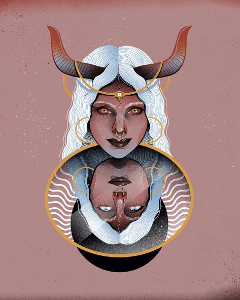 Plakat Dobro zło Plakat Dobro zło