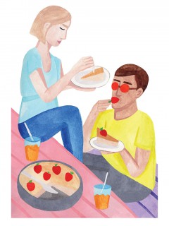 Cheesecake Party Poster