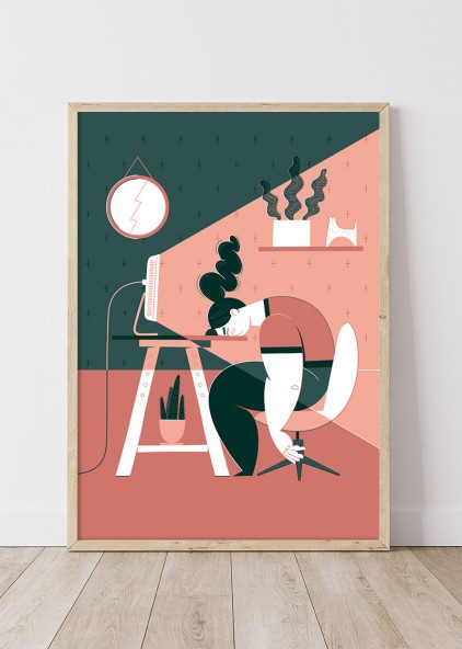 Plakat Załamka Plakat Załamka