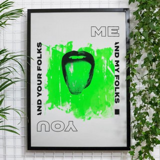 Folks Art Print