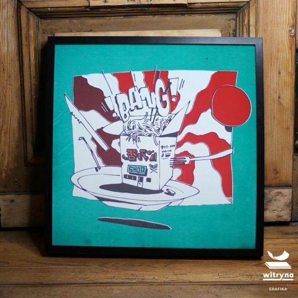 Grafika Kuchnia włosko-japońska Grafika Kuchnia włosko-japońska
