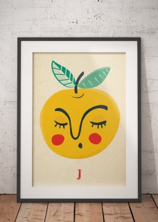 Plakat Jabłko 2
