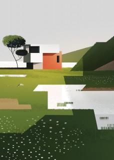 Plakat Shoreline II