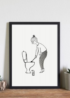 Plakat Klozet 2