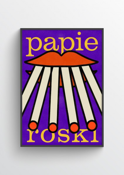 Plakat Papieroski Plakat Papieroski
