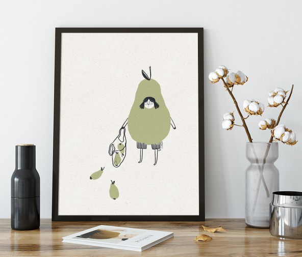 Pear Poster Pear Poster