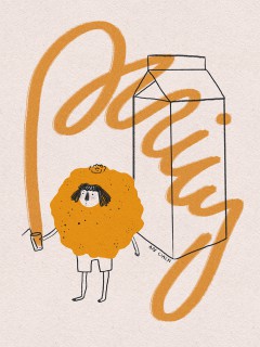 Orange Poster