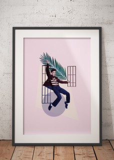Plakat Elvis shakes 2