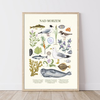 Plakat Nad morzem 2