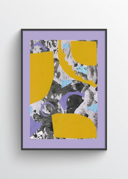 Plakat Yellow Gems Plakat Yellow Gems