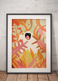 Plakat Małpa 2