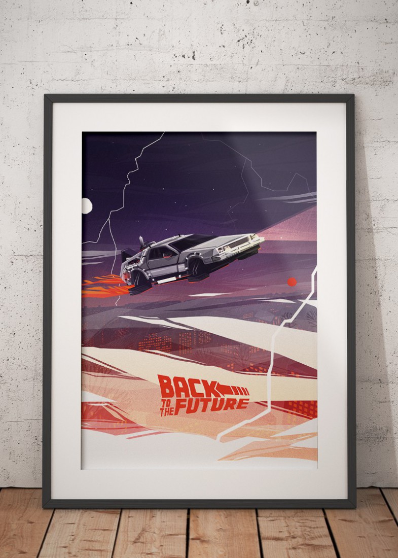 Plakat Back to the future