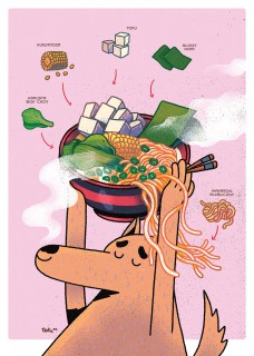 Ramen Vege Poster