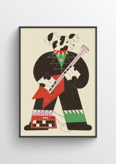 Plakat Rock Dog 2
