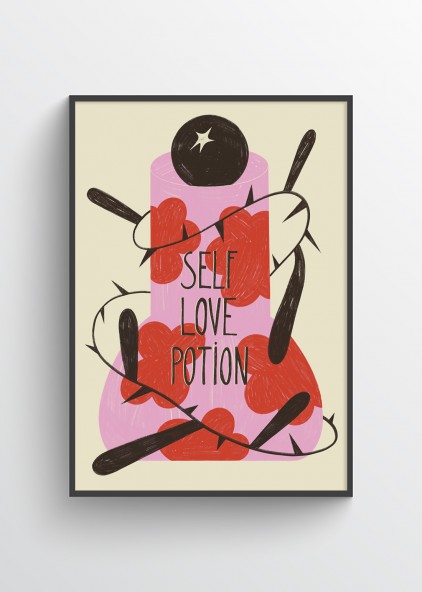 Plakat Self Love Potion Plakat Self Love Potion