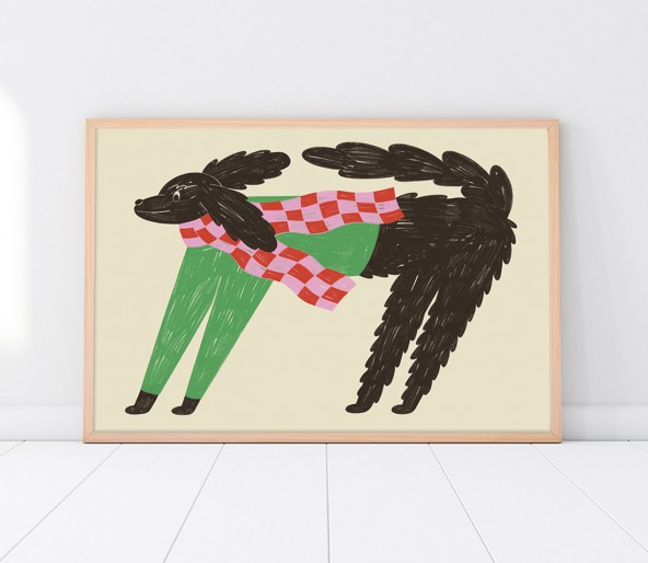 Doggie Poster Doggie Poster