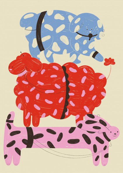 Naughty Dogs Poster Naughty Dogs Poster