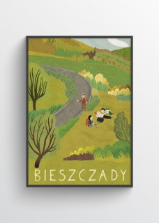 Plakat Bieszczady 2